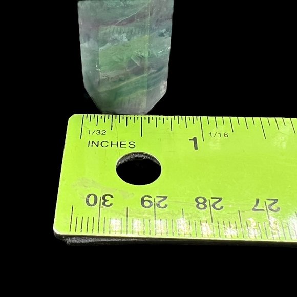 Snowflake Fluorite Tower Quartz Pointed Natural Mineral Rock Specimen Tower - Picture 8 of 9